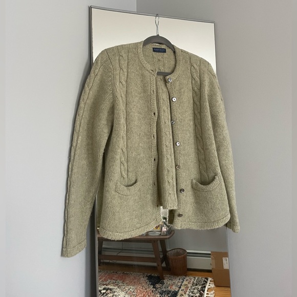 Vintage Karen Scott 100% wool cardigan - Picture 2 of 4